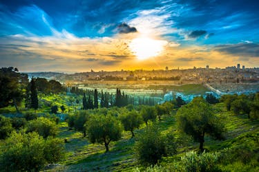 Recorrido a pie por el Monte de los Olivos de Jerusalén